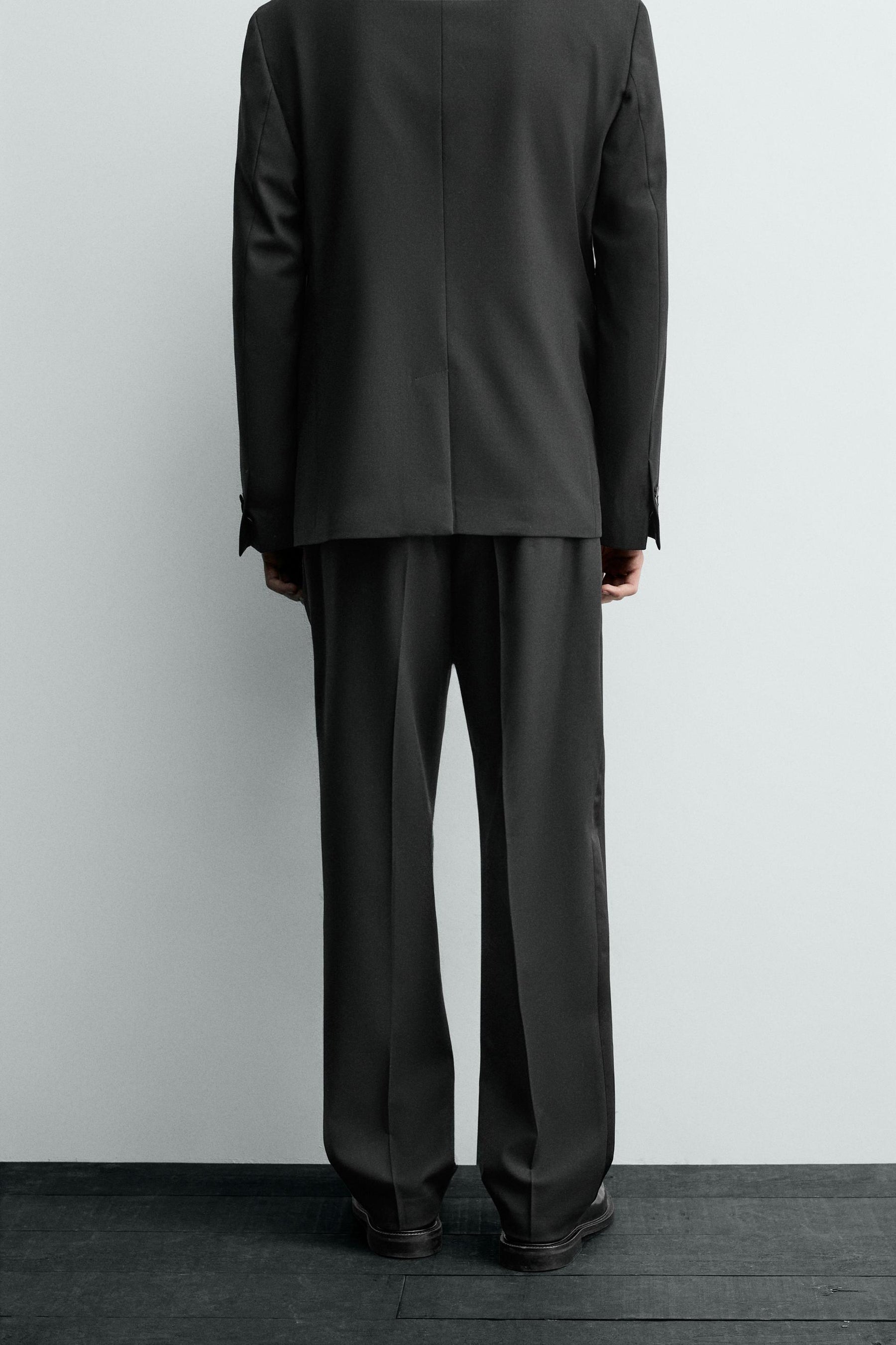 WOOL BLEND SUIT TROUSERS - Image 3