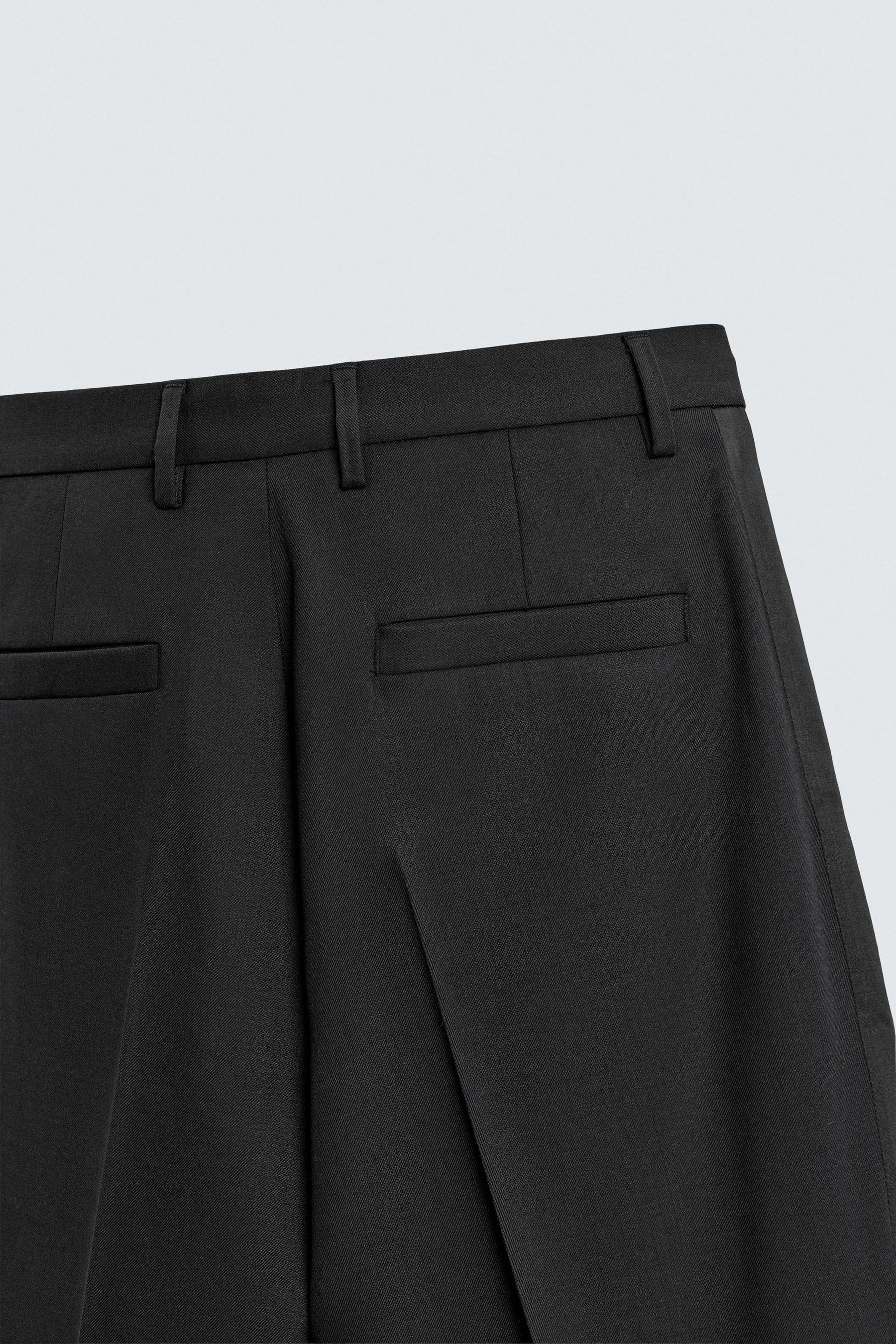 WOOL BLEND SUIT TROUSERS - Image 9