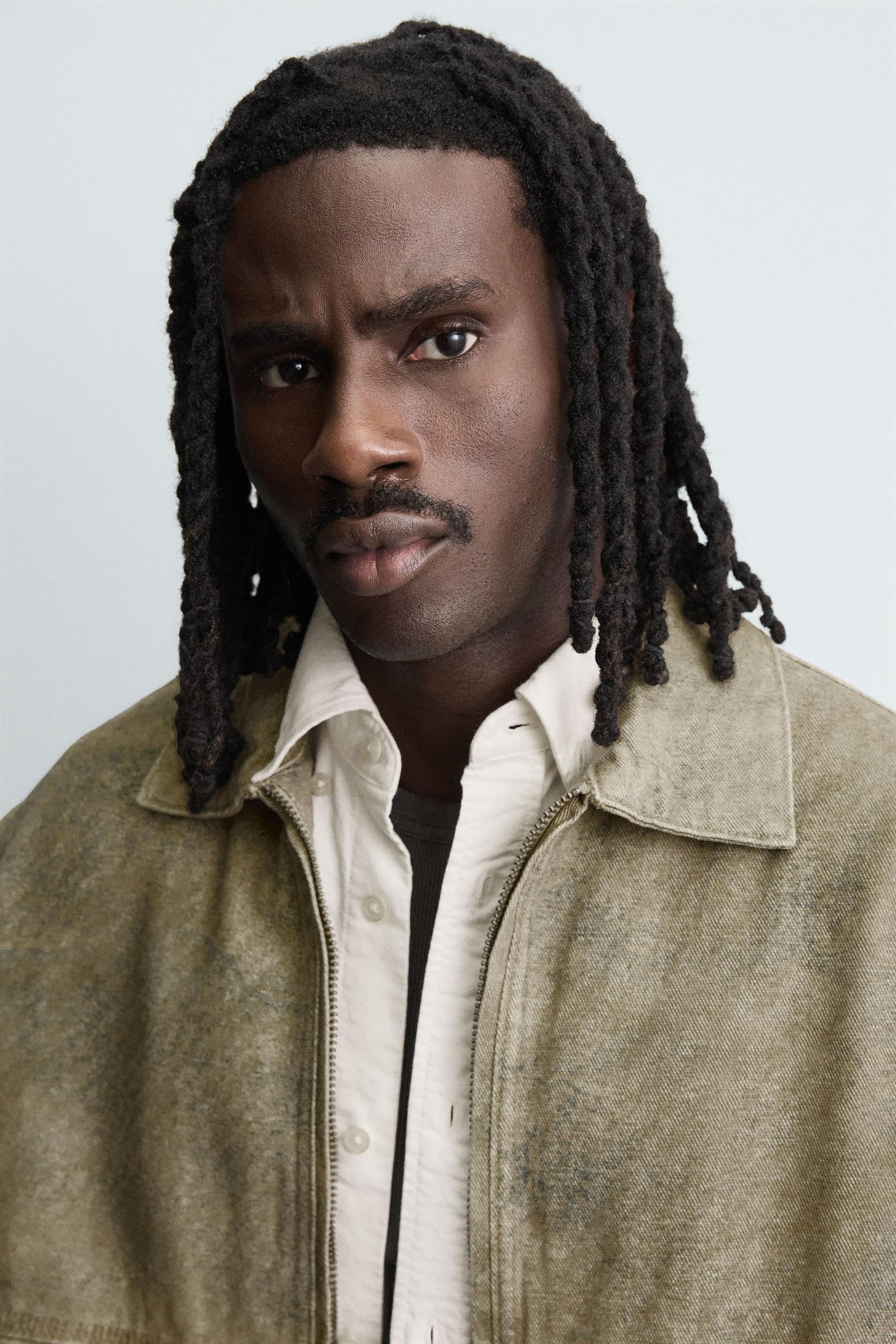 ABSTRACT PRINT BOXY FIT JACKET - Image 5