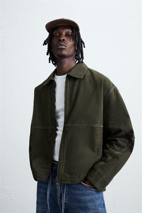 RELAXED FIT WASHED JACKET - Image 6