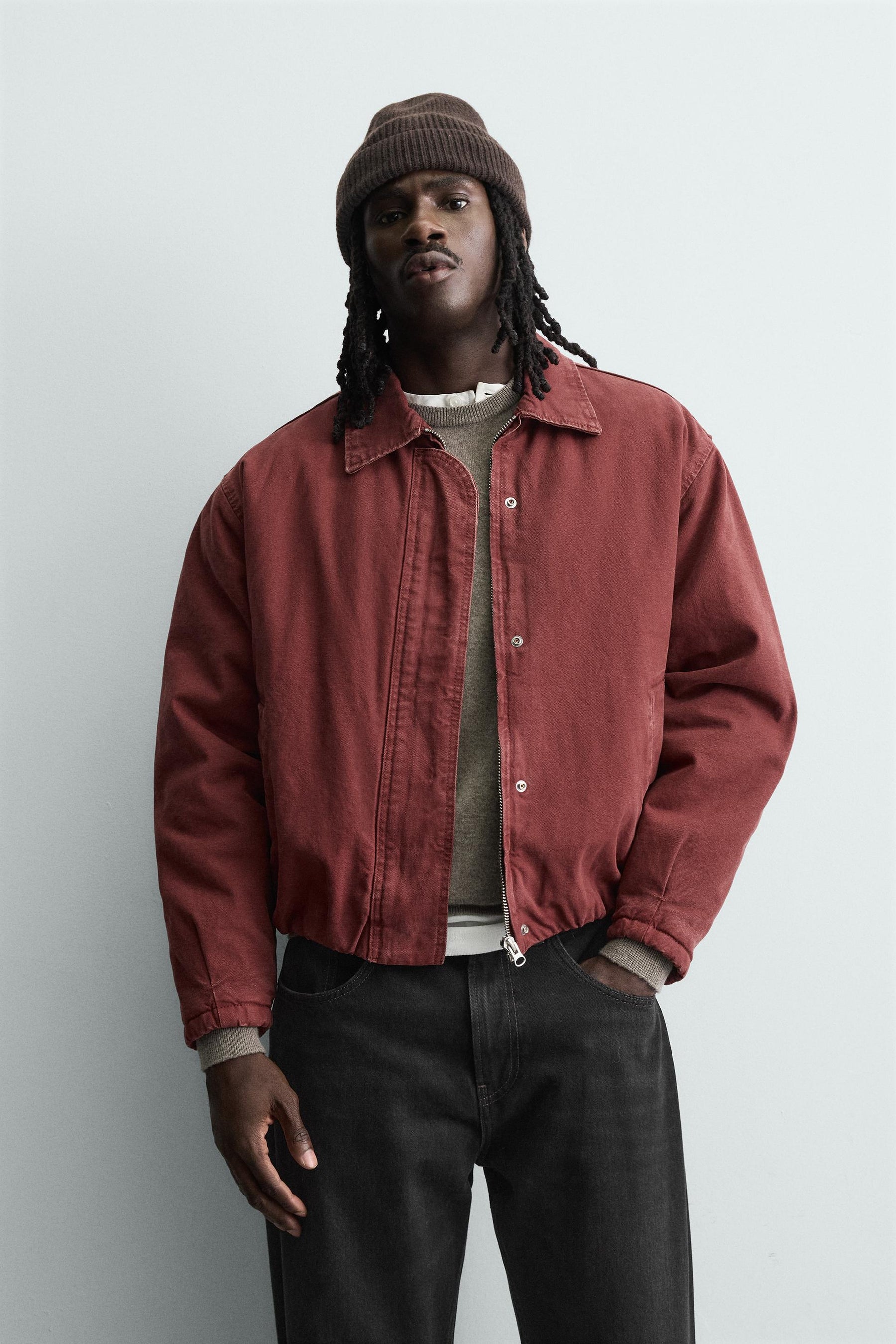 QUILTED DENIM JACKET - Image 2