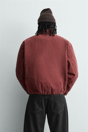 QUILTED DENIM JACKET - Image 3