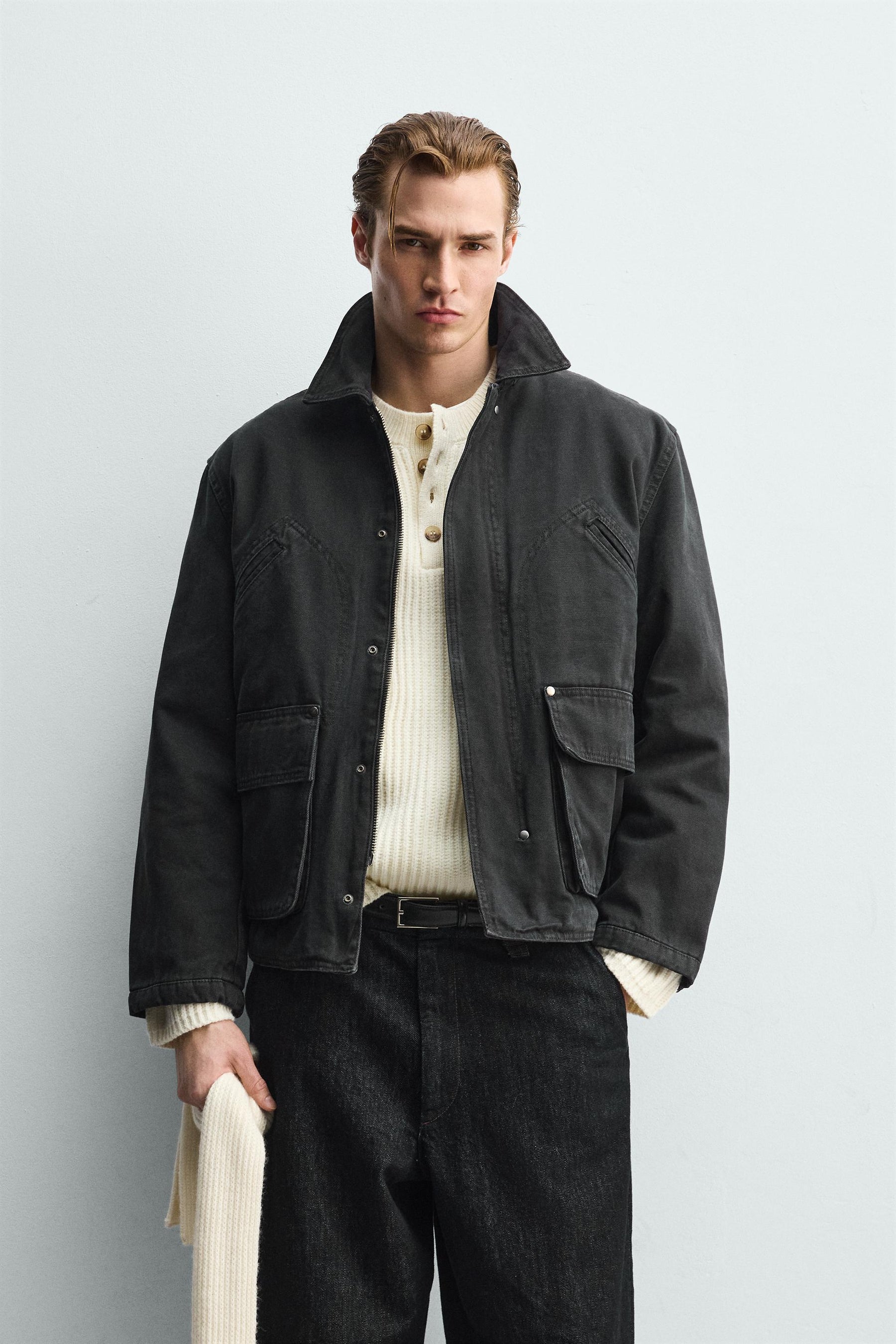 Washed Relaxed Jacket