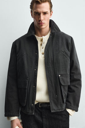 Washed Relaxed Jacket