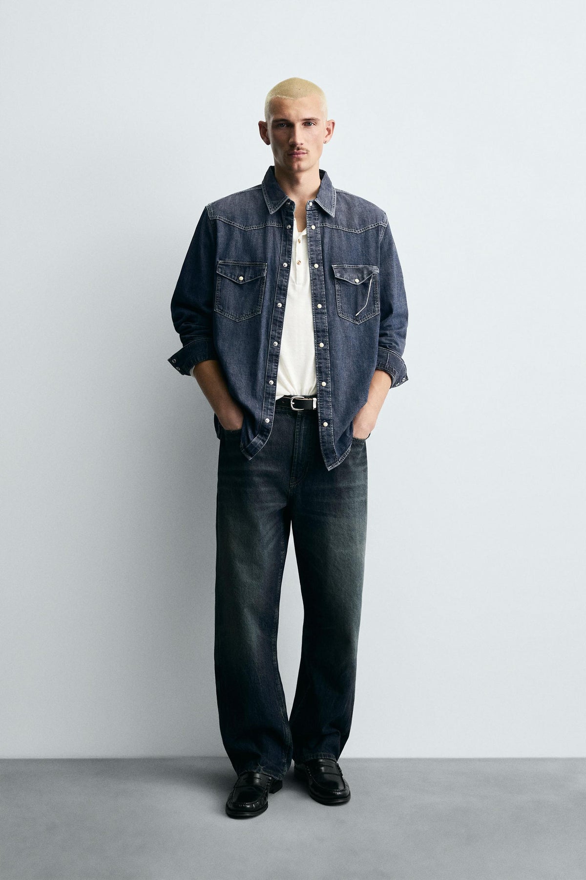 WESTERN DENIM SHIRT - Image 1