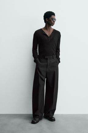 LIMITED EDITION WOOL V-NECK JUMPER - Image 1