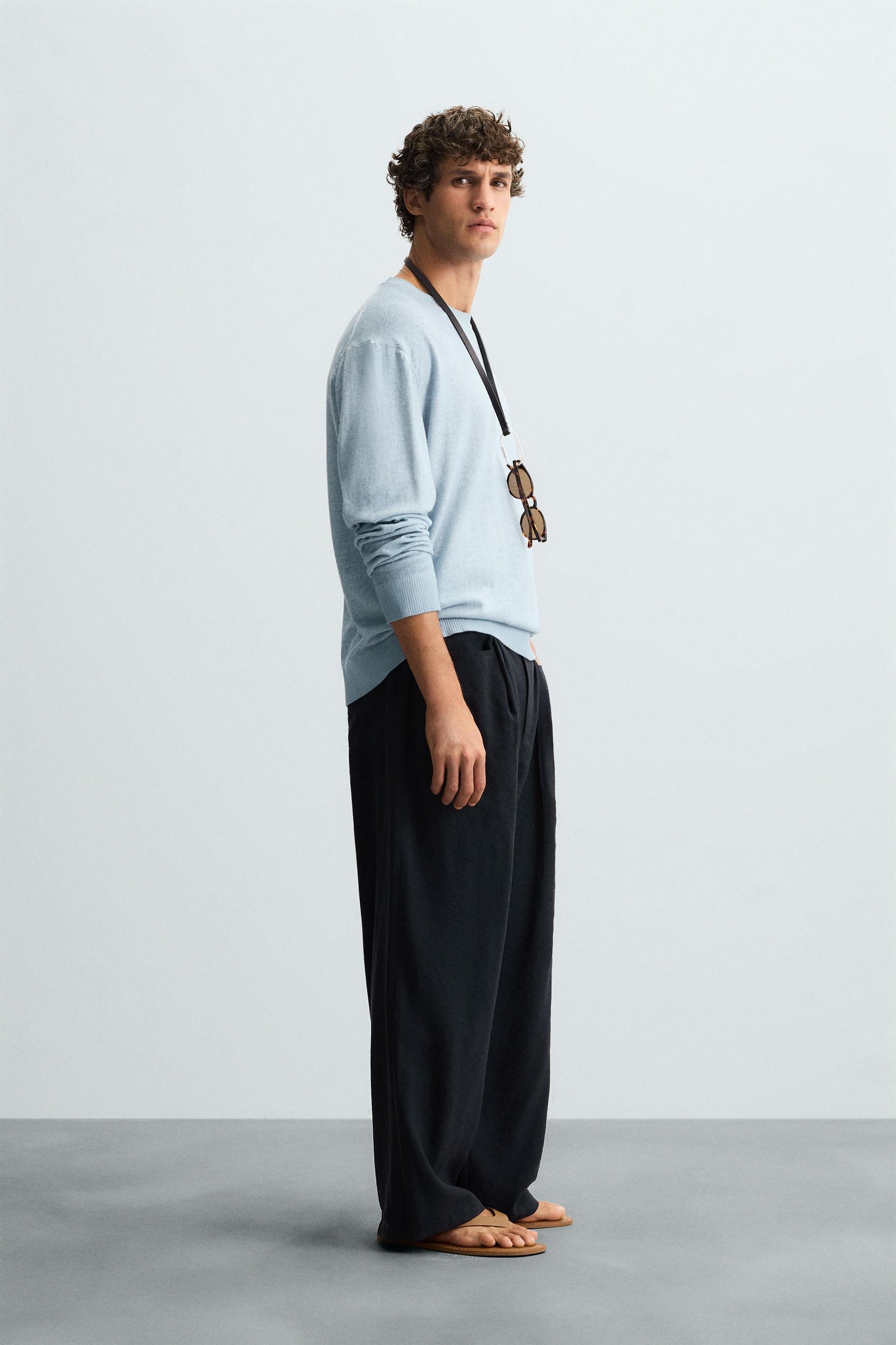 WASHED-EFFECT SWEATER - Image 4