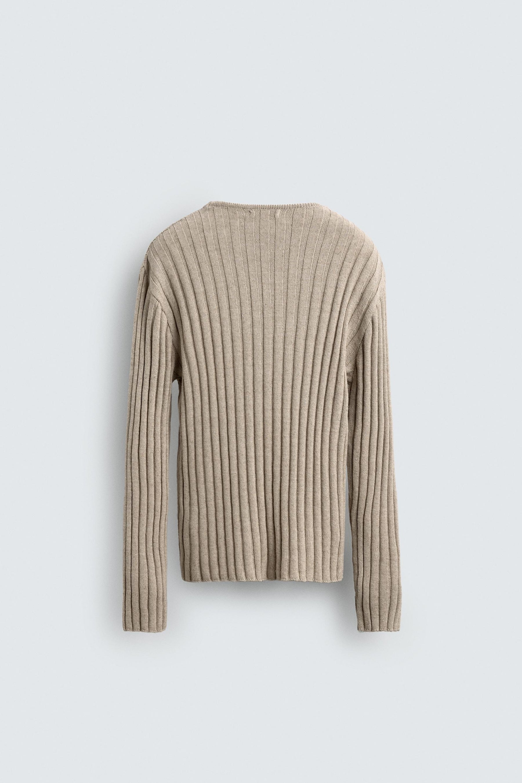 LIGHTWEIGHT RIBBED SWEATER - Image 7
