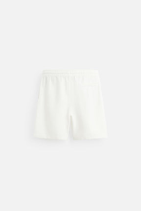 TEXTURED REGULAR FIT BERMUDA SHORTS - Image 8