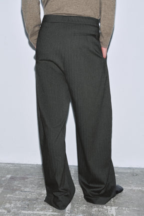 Textured Balloon Trousers