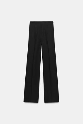 Flare Trousers With Vents