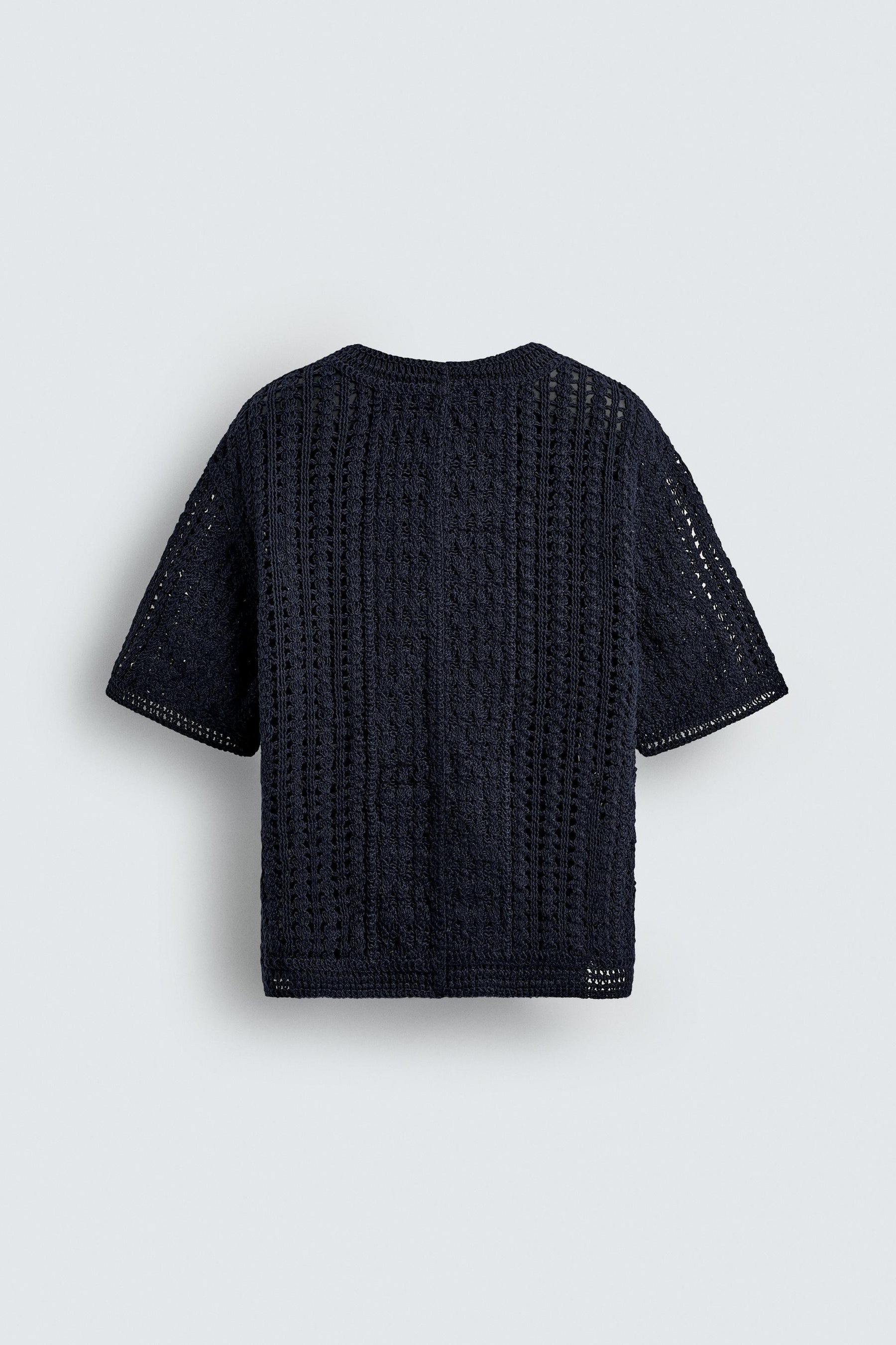 CROCHET TEXTURED T-SHIRT - Image 6