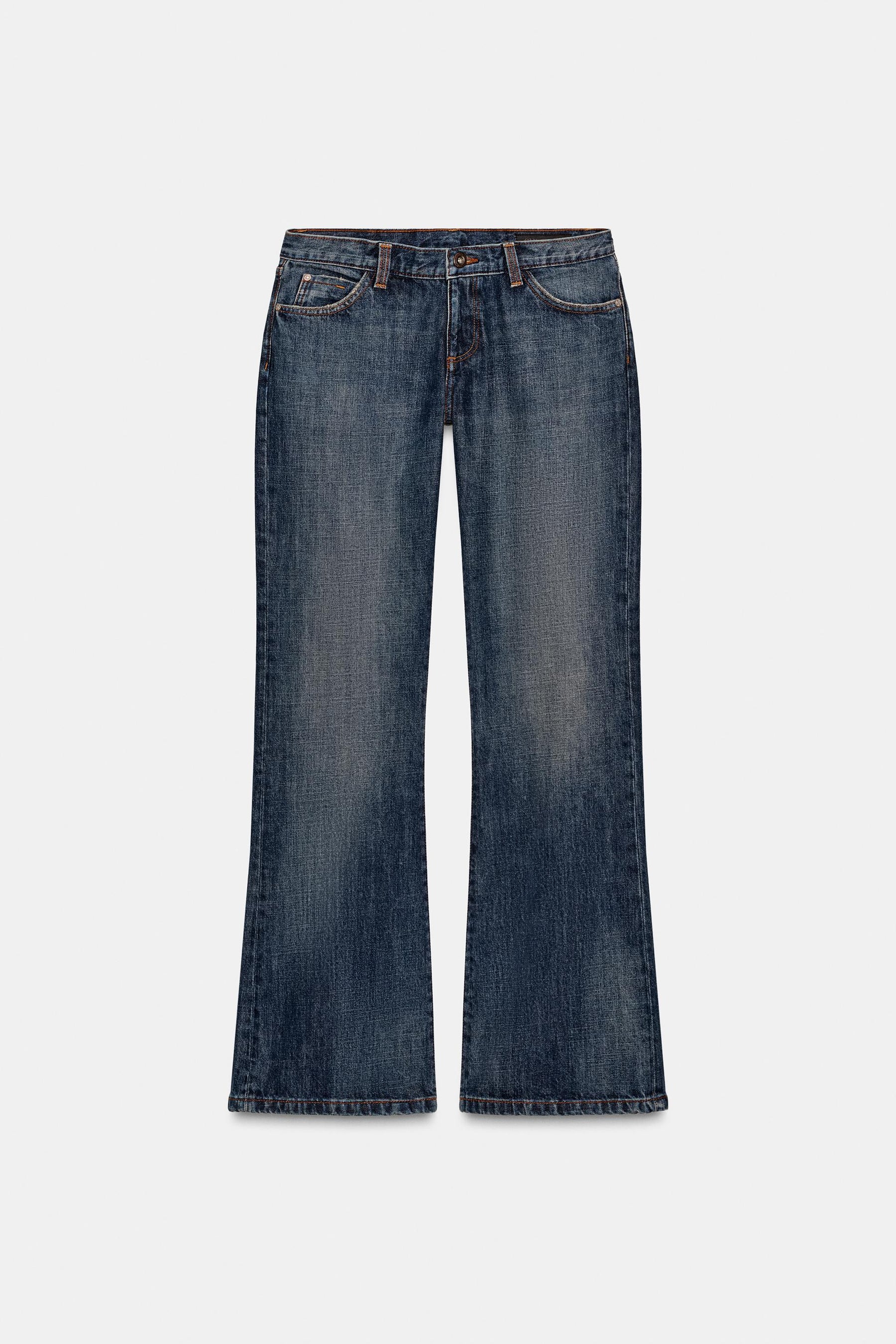 Low-Rise Bootcut Jeans