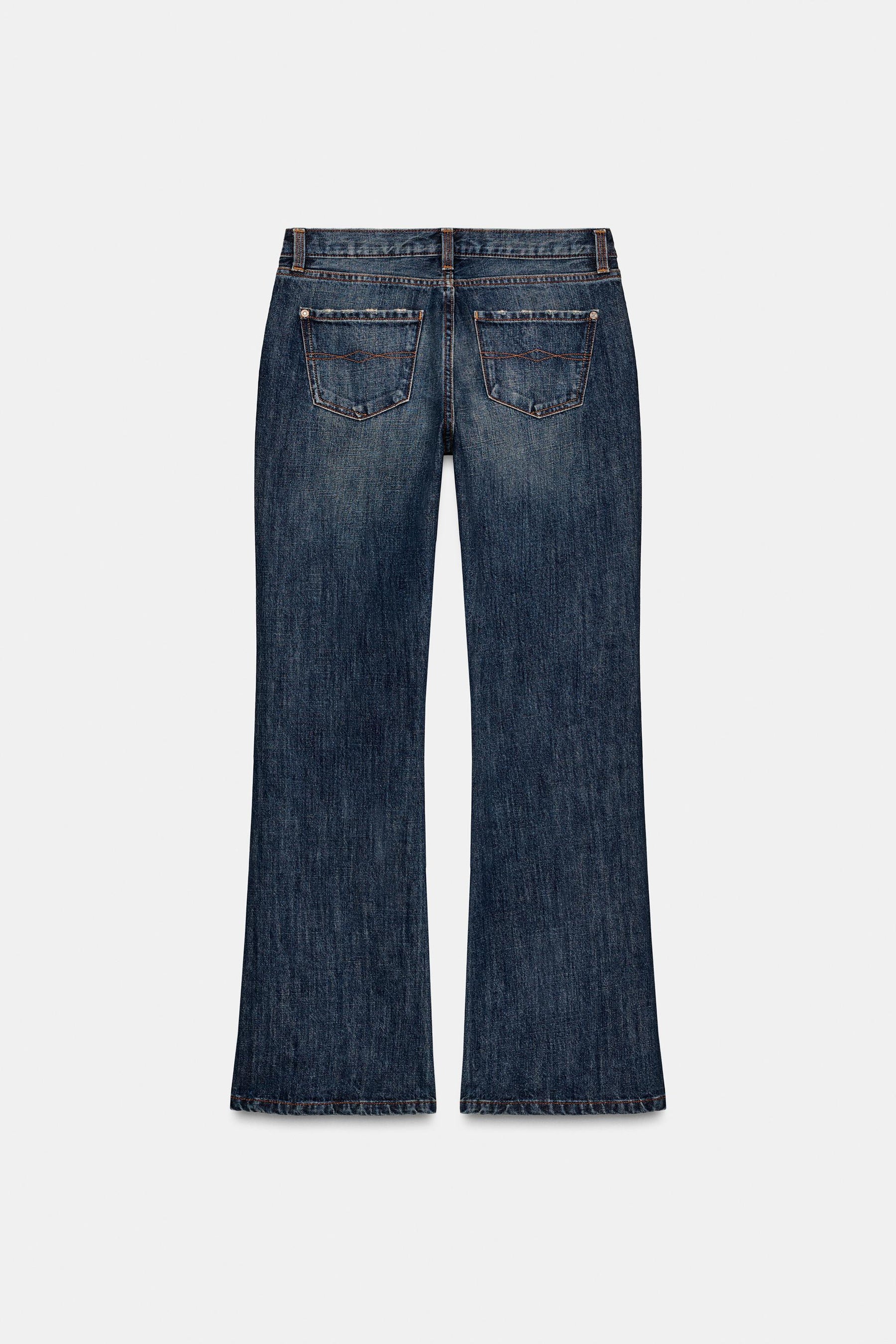 Low-Rise Bootcut Jeans