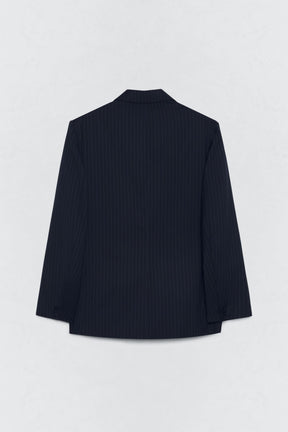 Pinstripe Suit Blazer