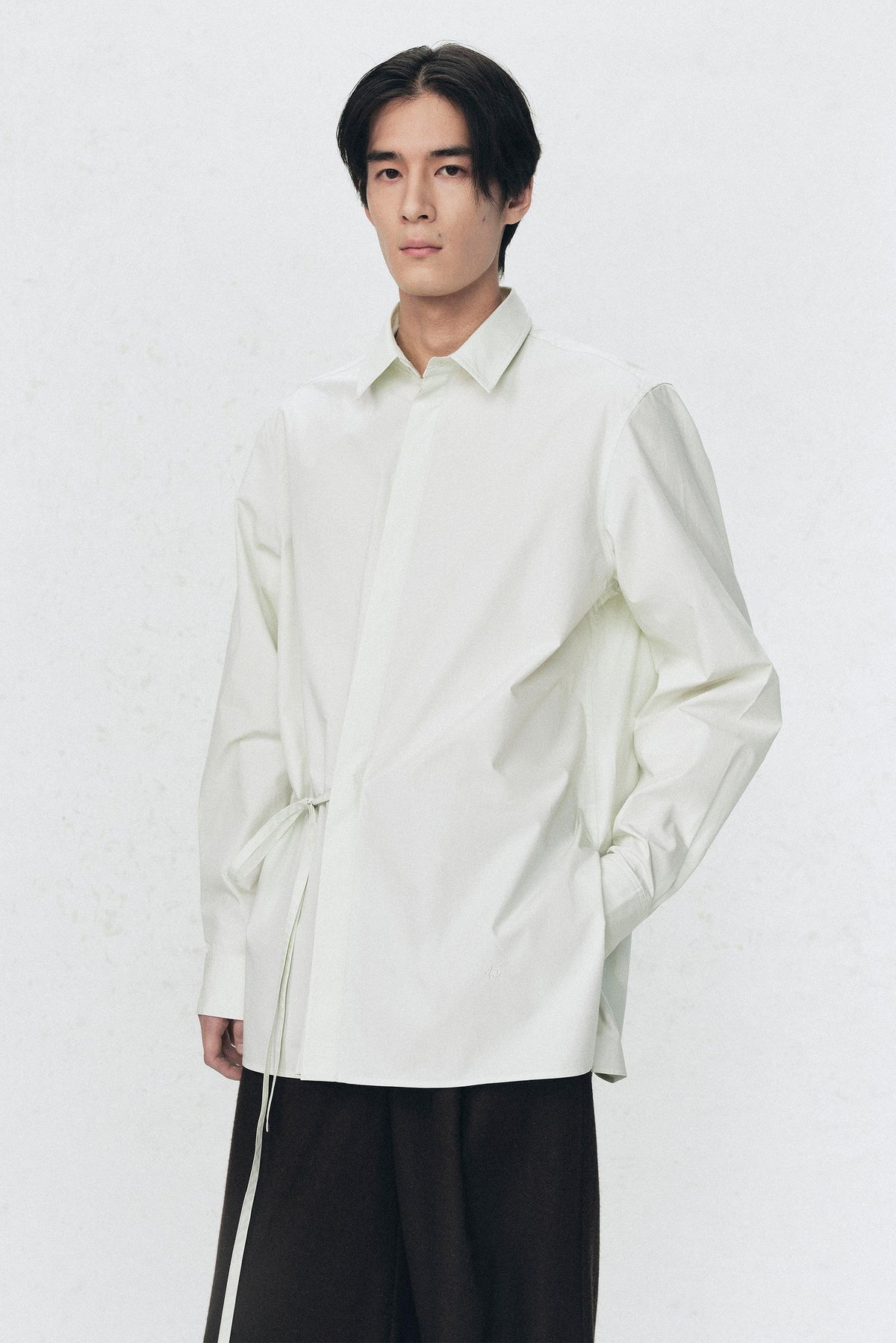 POPLIN BOW SHIRT SOSHIOTSUKI X - Image 1