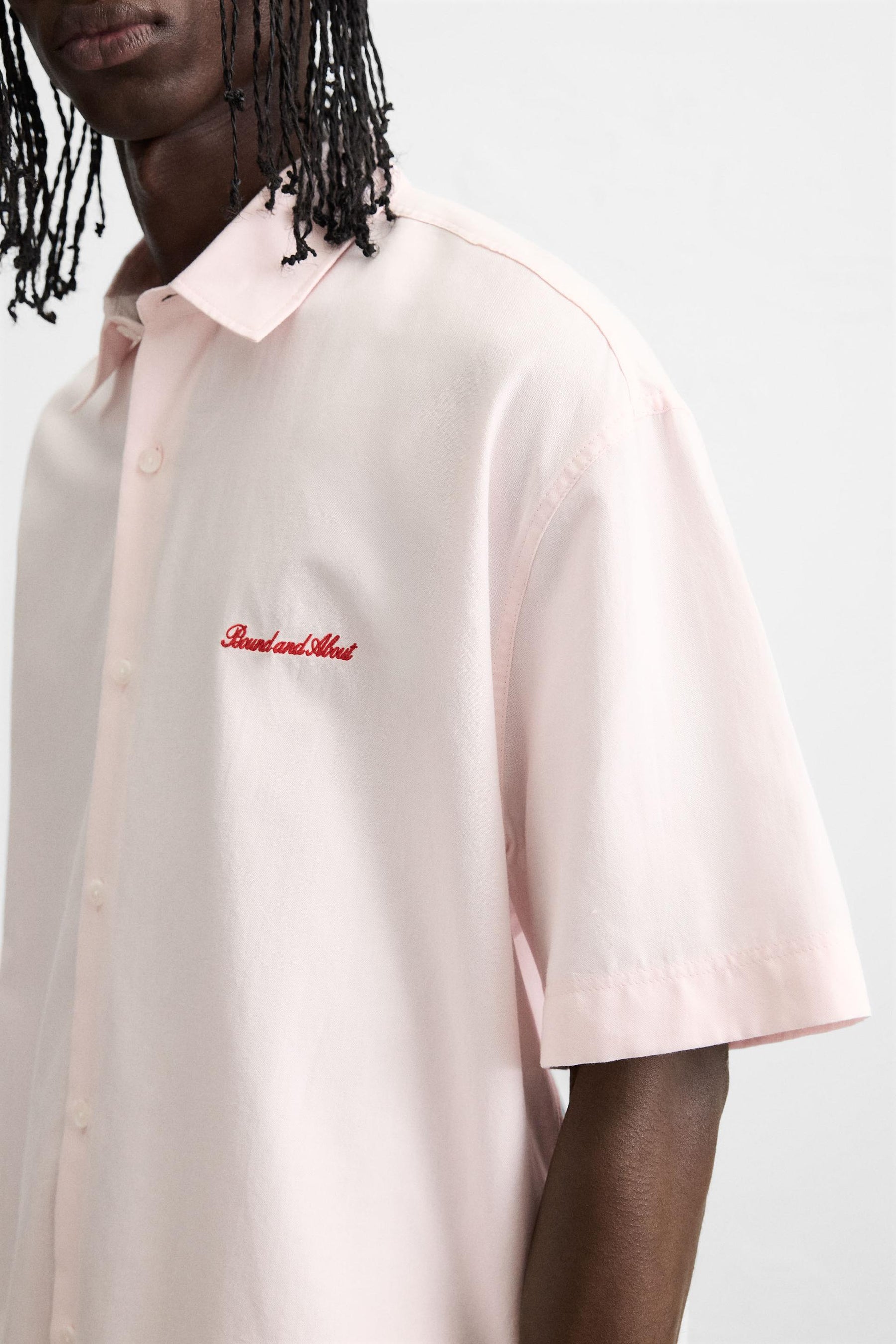 CONTRAST EMBROIDERY SHIRT - Image 6