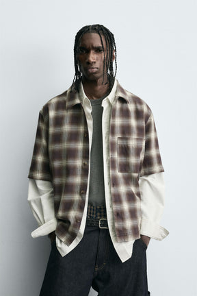 CHECK OVERSHIRT - Image 2