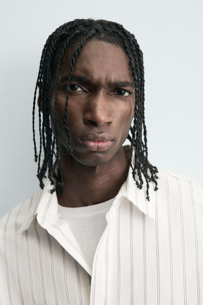 STRIPED SHIRT WITH POCKET - Image 6