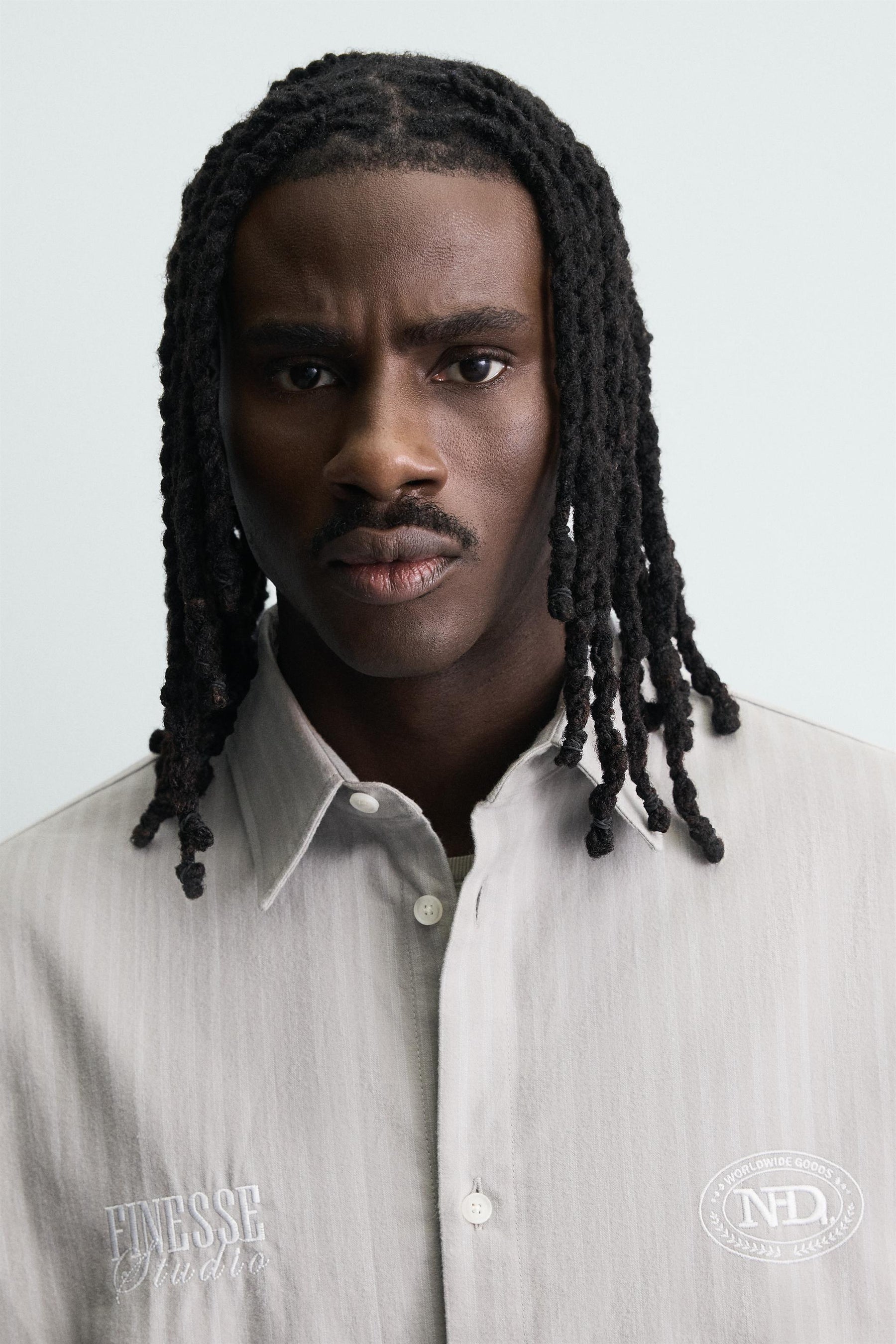 Striped Shirt Embroidery