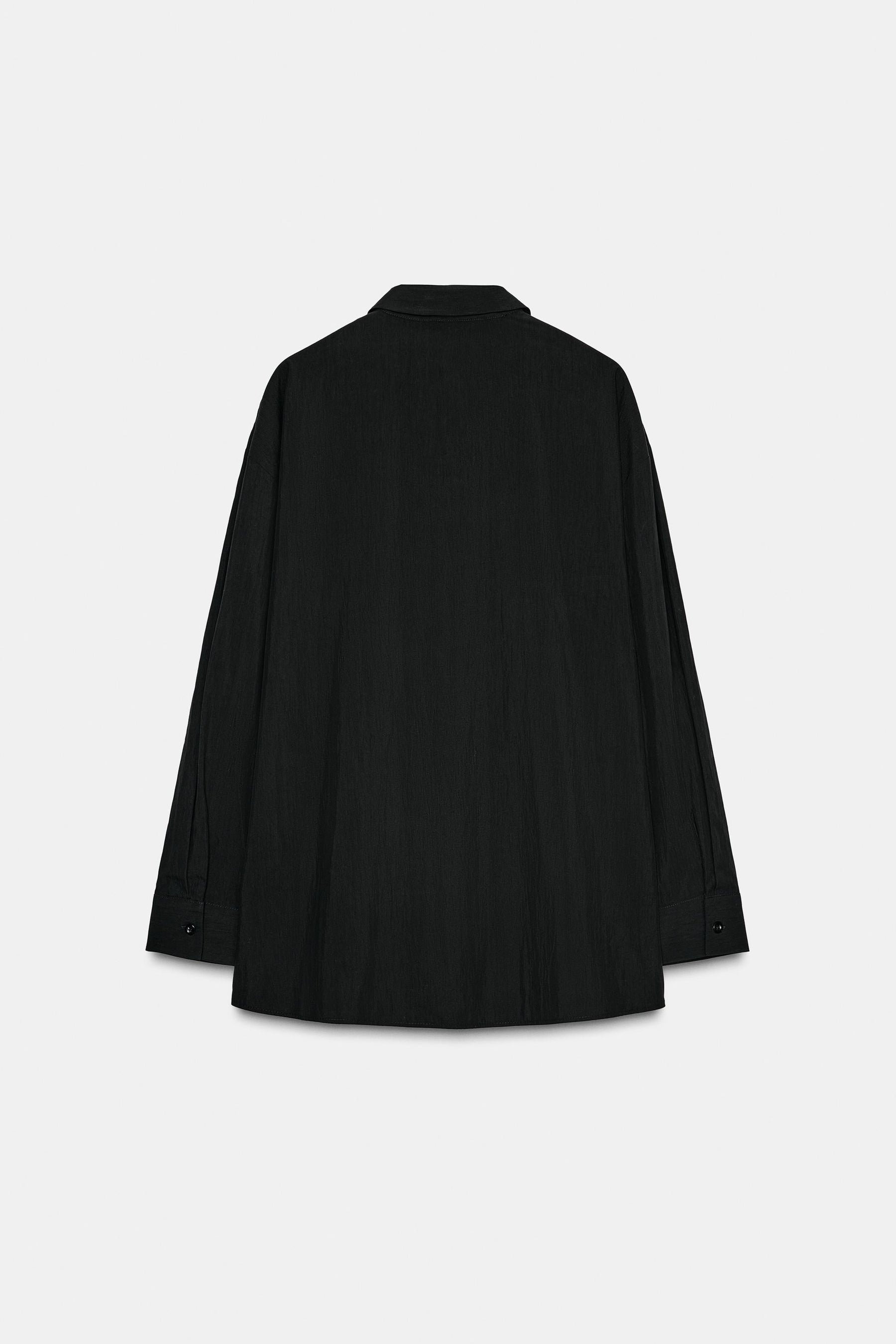 Poplin Shirt with Tabs