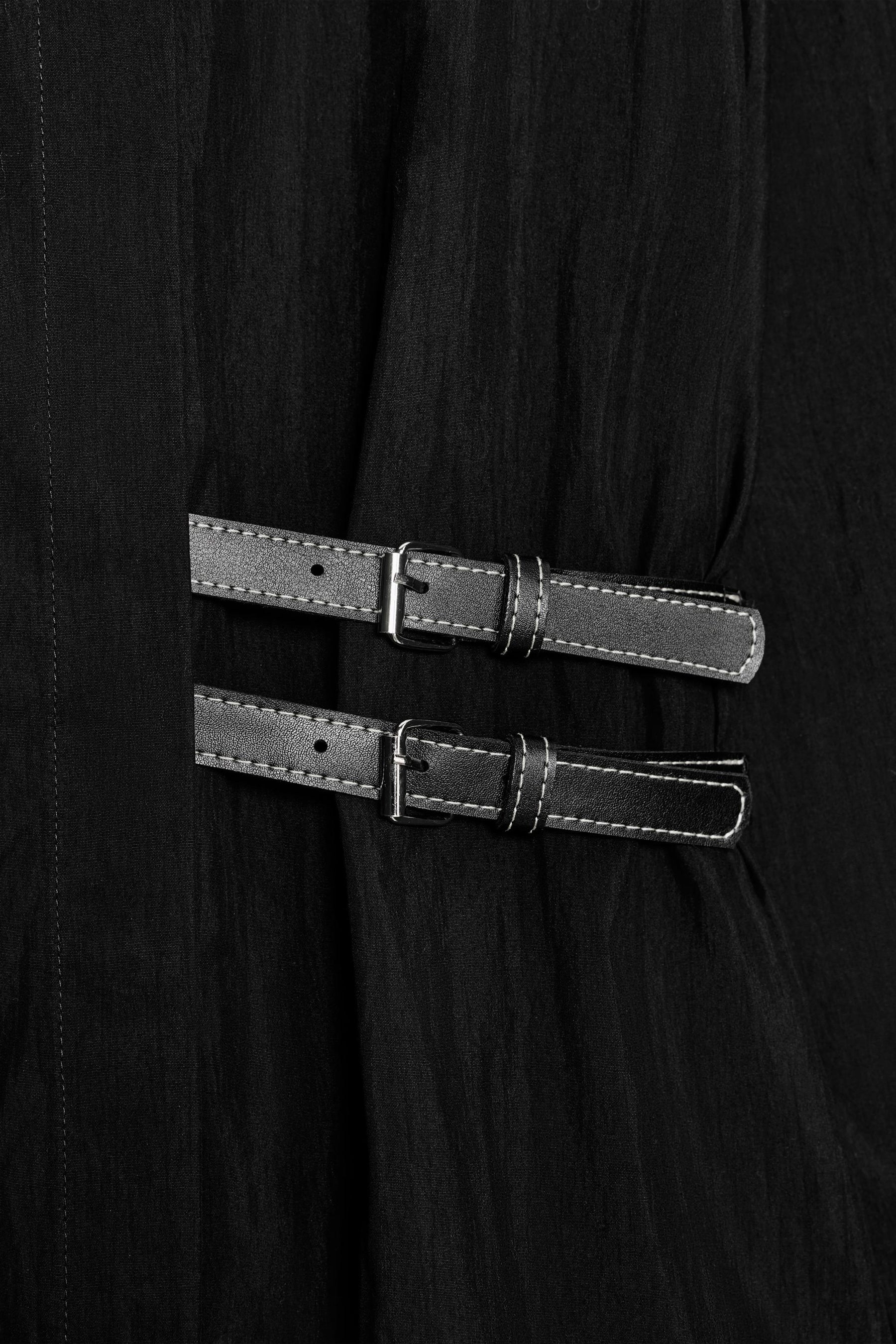 Poplin Shirt with Tabs