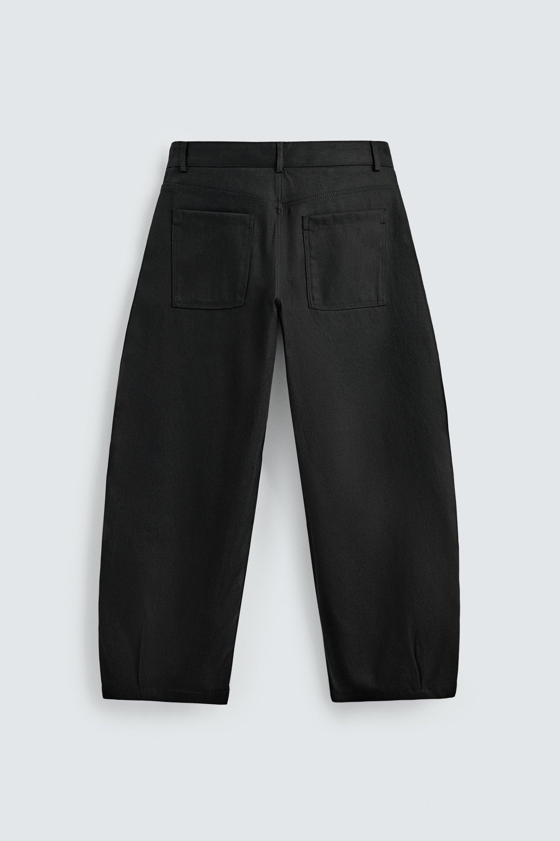 Barrel Leg Trousers
