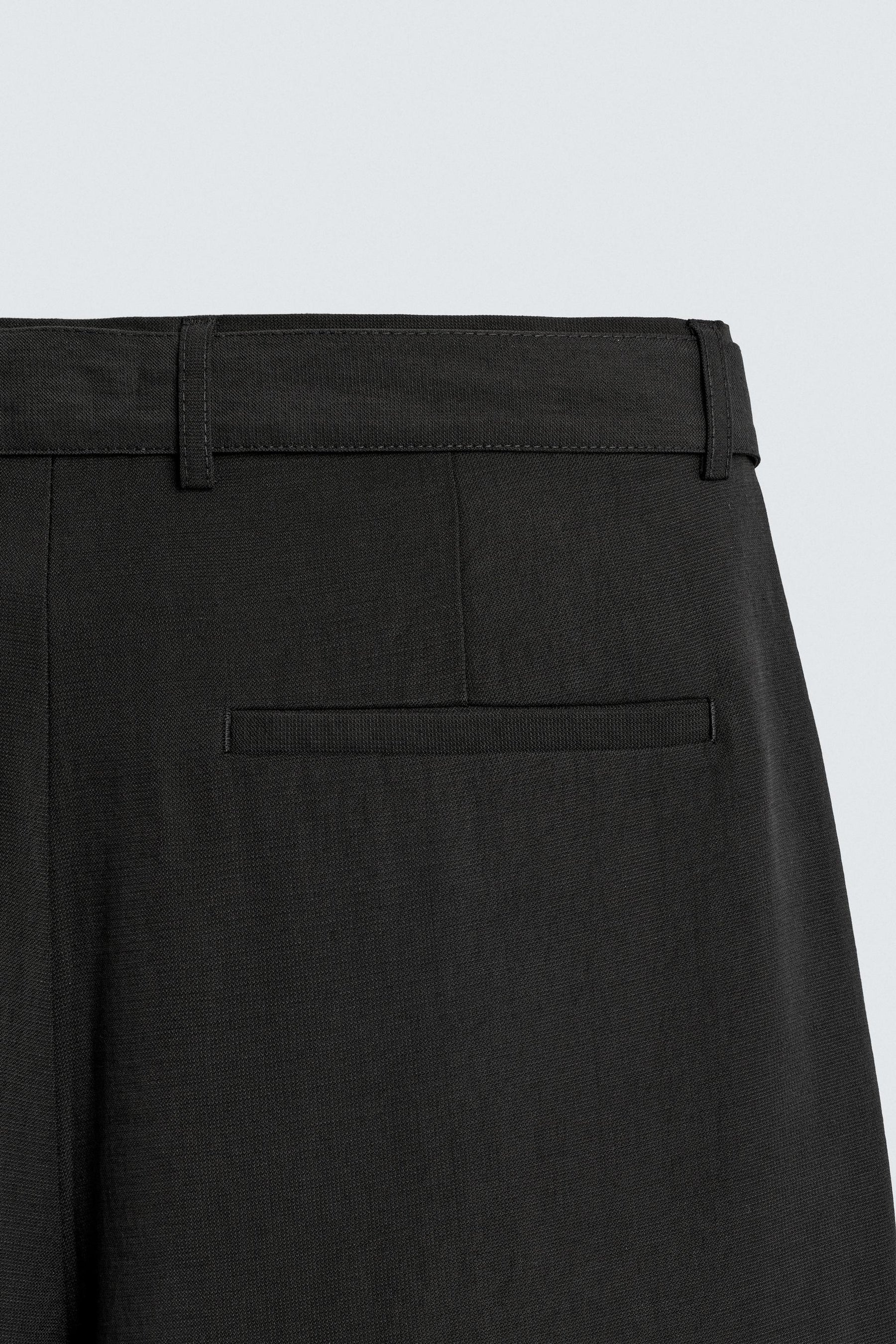 Belted Flowy Trousers