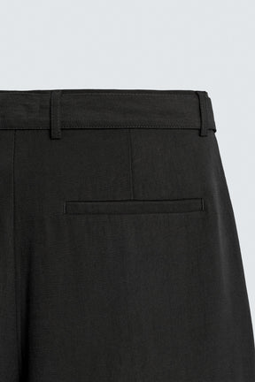 Belted Flowy Trousers