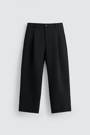 Pleated Relaxed-Fit Trousers