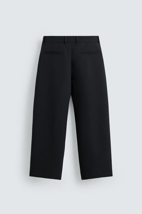 Pleated Relaxed-Fit Trousers