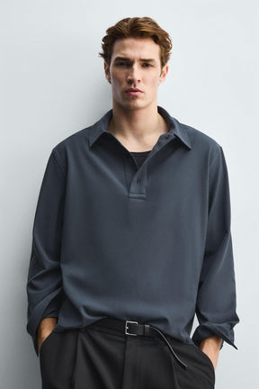 FLOWING POLO SHIRT - Image 5