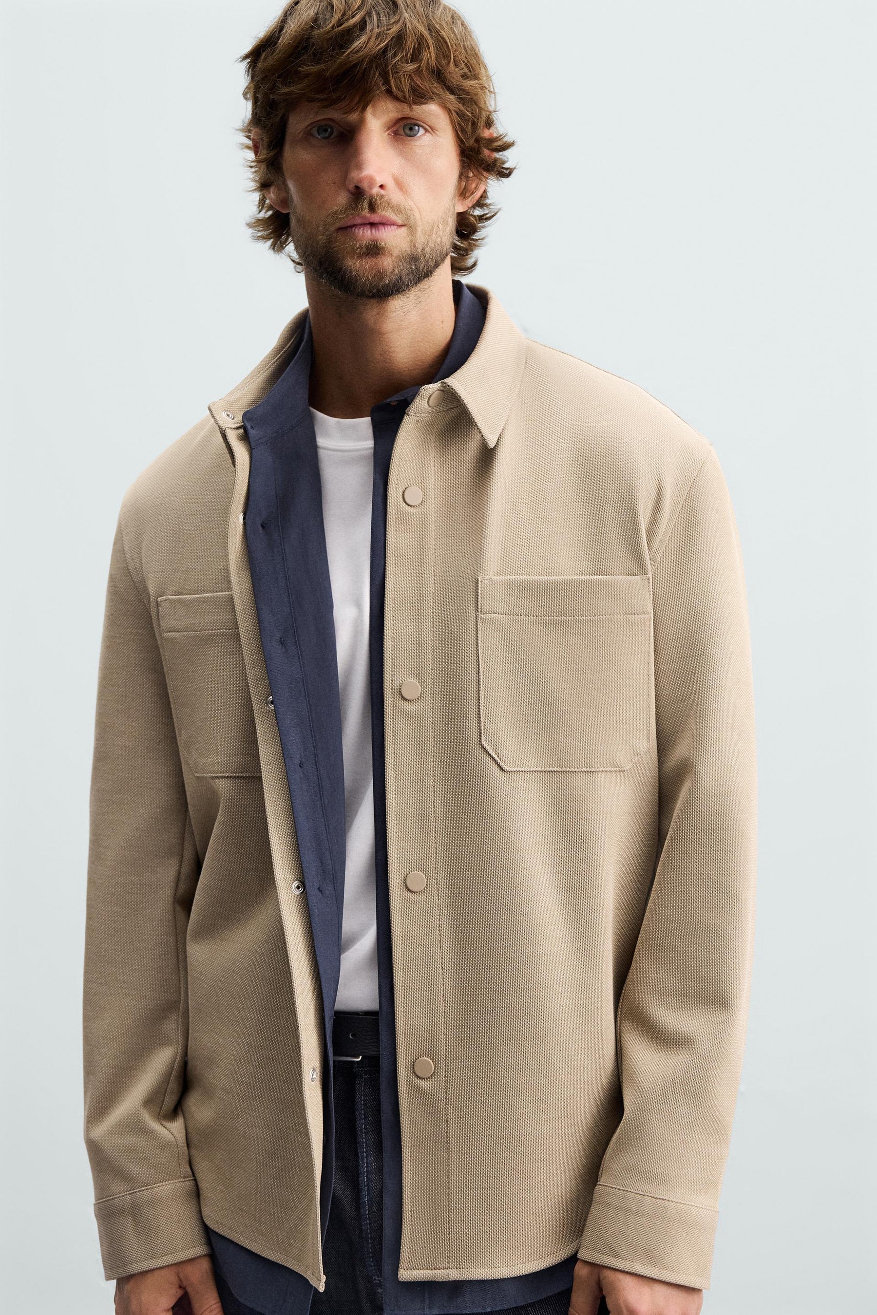 EASY CARE TEXTURED SHIRT - Image 5