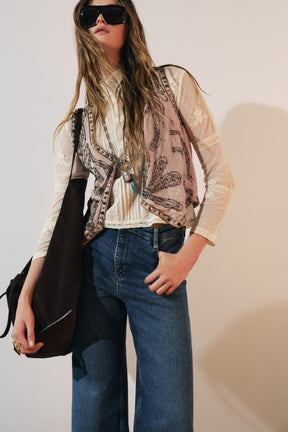 BEADED WAISTCOAT ZW COLLECTION - Image 1