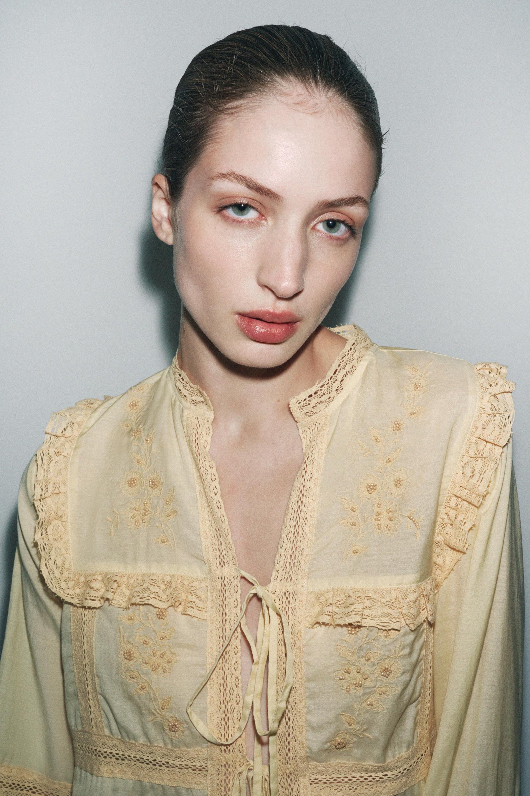 Lace Embroidered Blouse