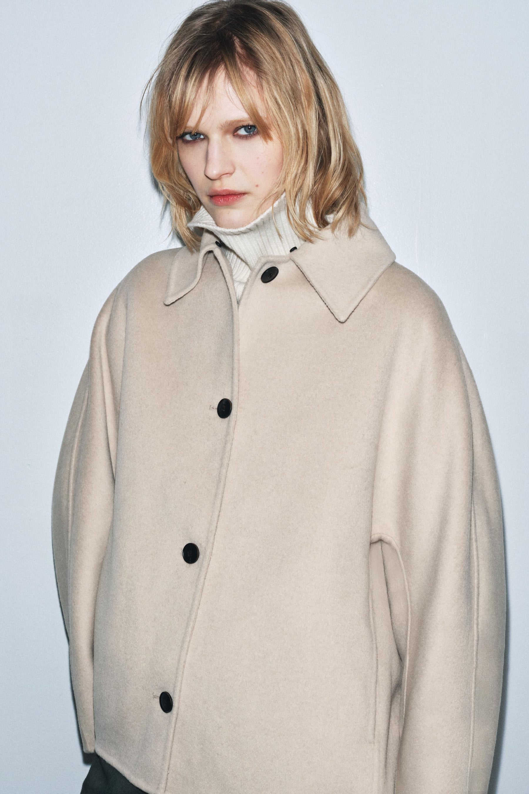 Wool Blend Jacket with