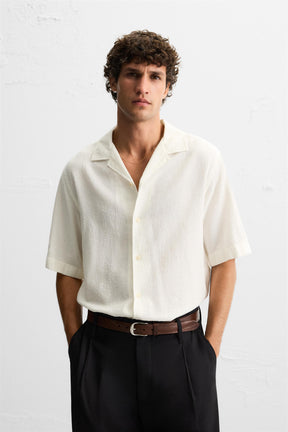 TEXTURED JACQUARD SHIRT - Image 2