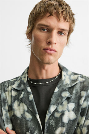 ABSTRACT FLORAL PRINT SHIRT - Image 6