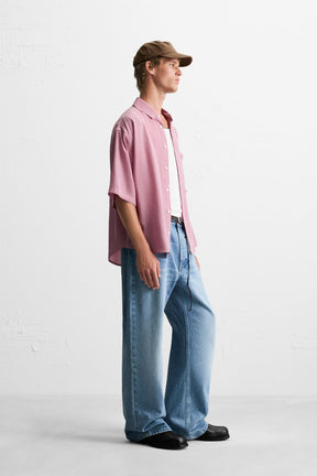 RELAXED FIT FLOWING SHIRT - Image 4