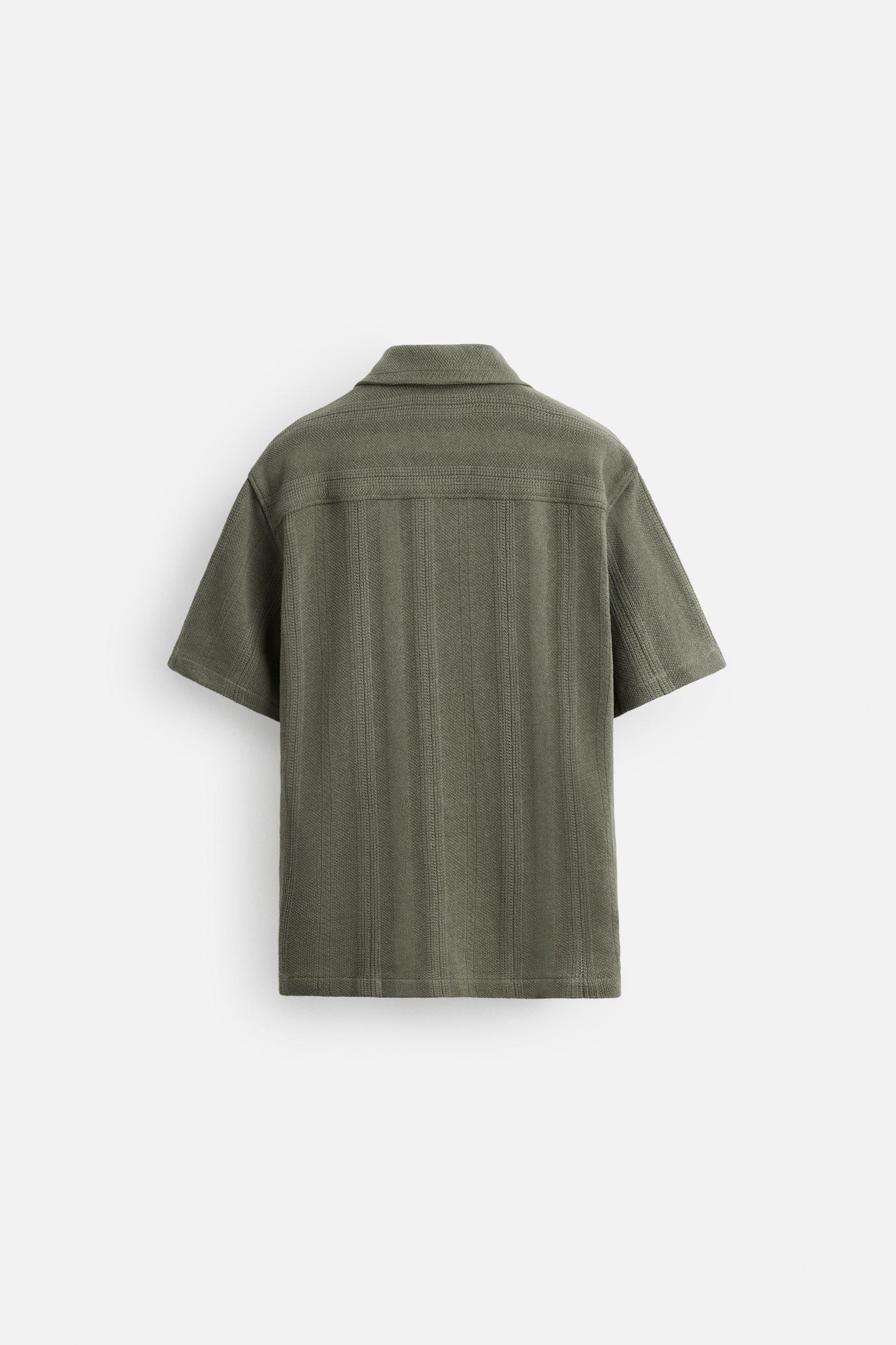 TEXTURED JACQUARD SHIRT - Image 6