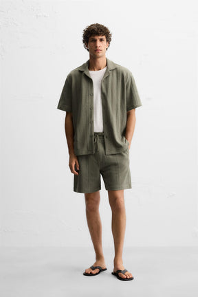 TEXTURED JACQUARD SHIRT - Image 1