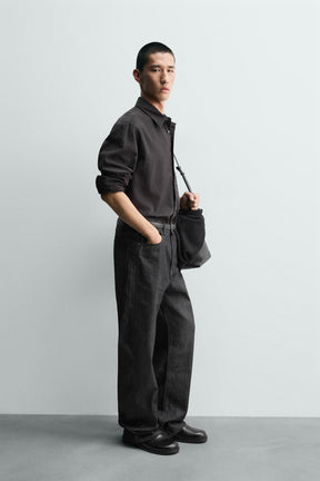 COLOURED DENIM SHIRT - Image 3