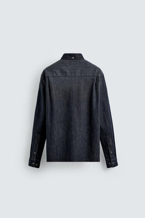 WASHED DENIM SHIRT - Image 6