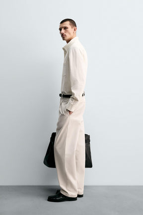 RELAXED FIT DENIM SHIRT - Image 4