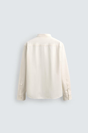 RELAXED FIT DENIM SHIRT - Image 8