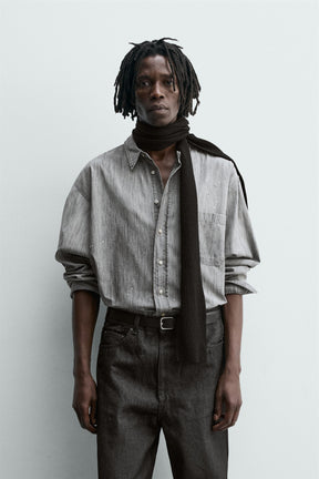 SPLASH-WASH DENIM SHIRT - Image 2