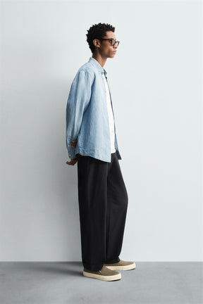 REGULAR FIT DENIM SHIRT - Image 4