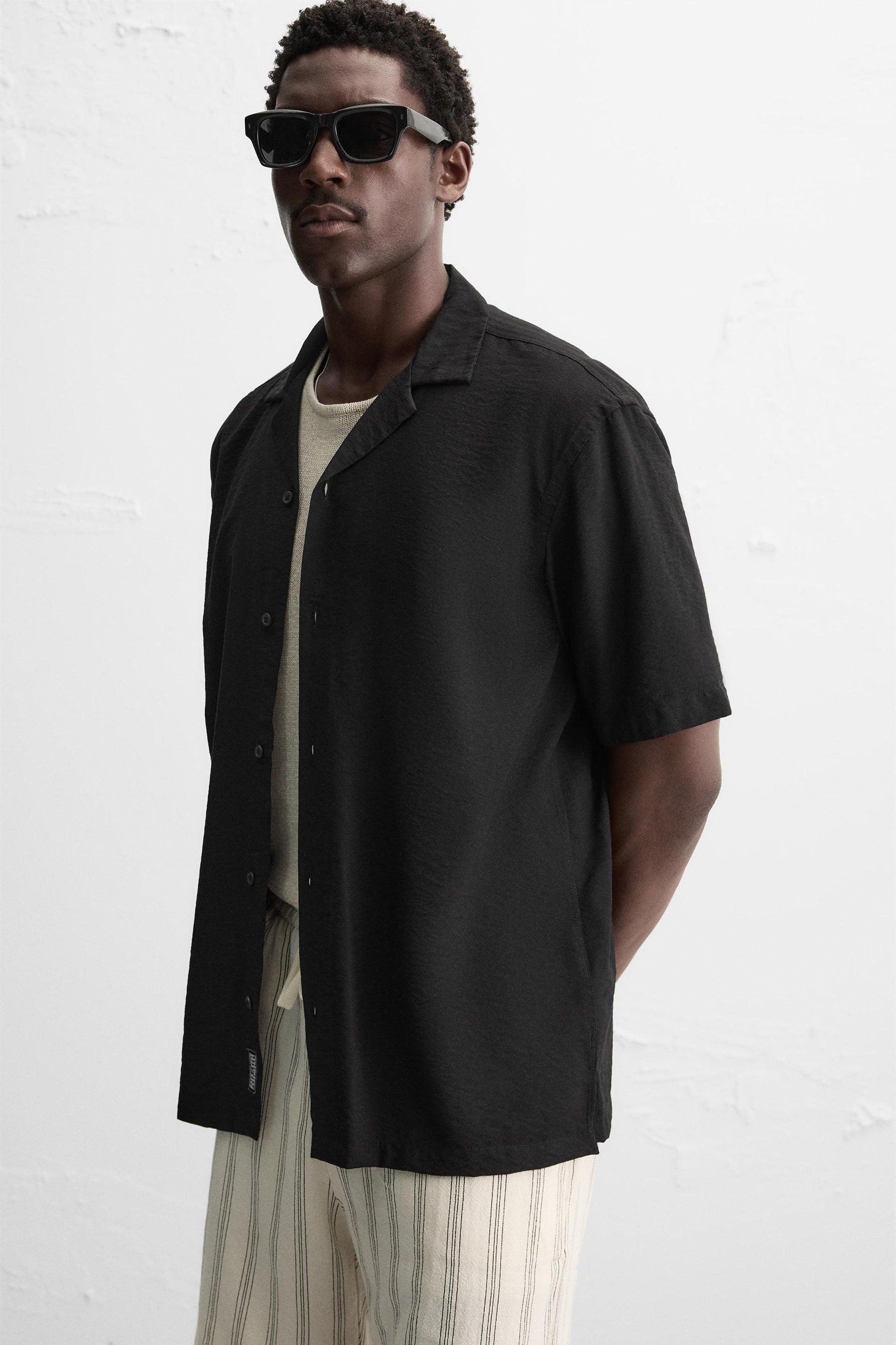 RELAXED FIT FLOWING SHIRT - Image 6