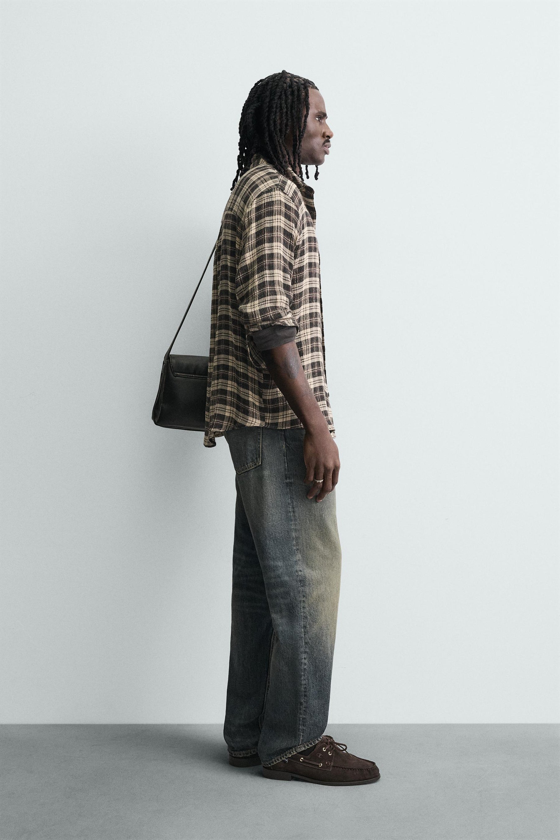 Relaxed Checkered Shirt