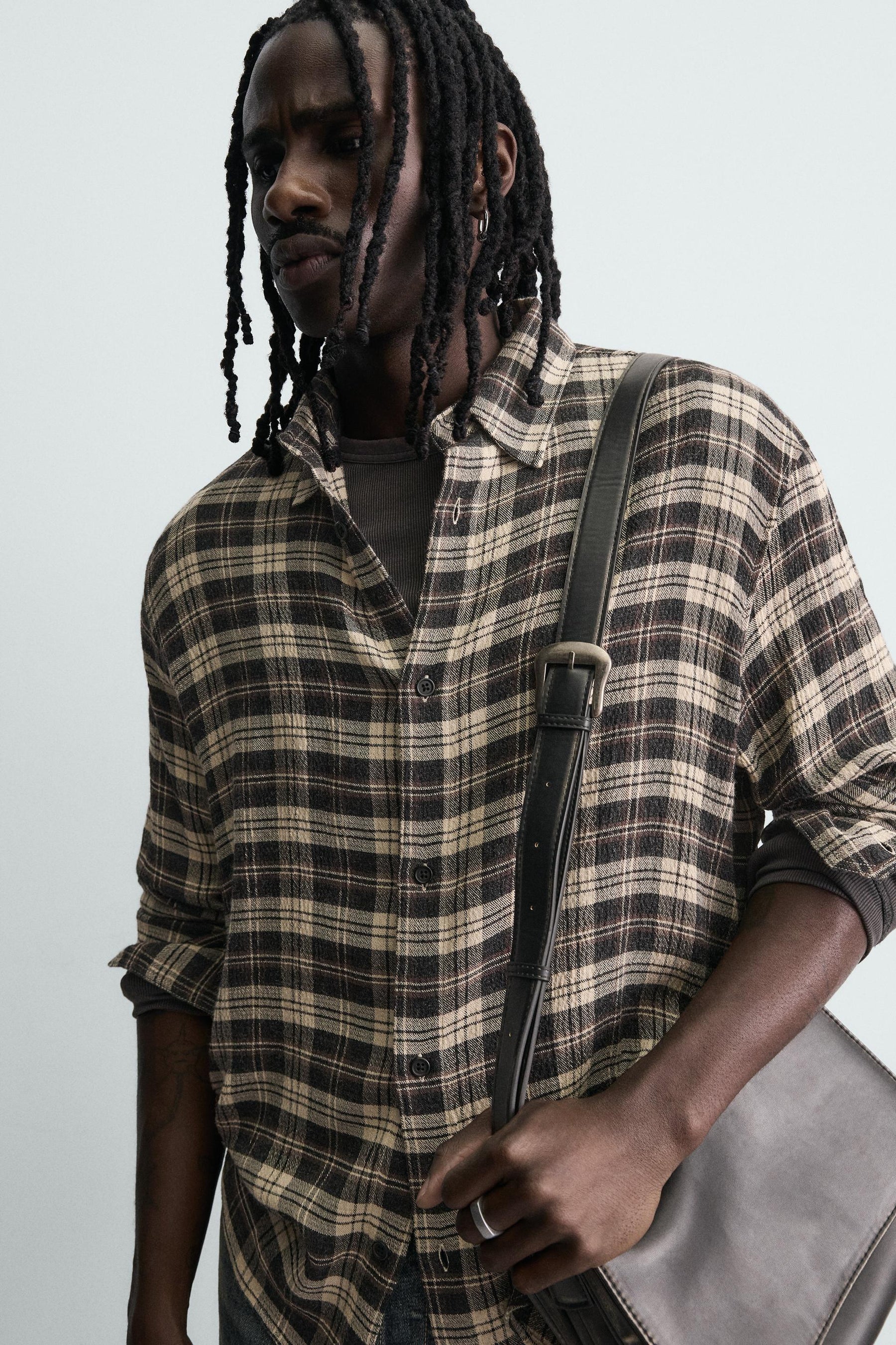 Relaxed Checkered Shirt